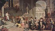 RICCI, Sebastiano Die angeklagte Susanna und der Prophet Daniel oil painting on canvas